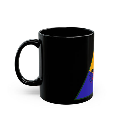 4th Armored Division (U.S. Army) Black Coffee Mug-The Sticker Space