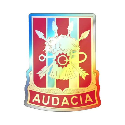 4th Artillery Regiment (U.S. Army) Holographic STICKER Die-Cut Vinyl Decal 6 Inch Holographic - The Sticker Space