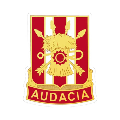 4th Artillery Regiment (U.S. Army) STICKER Vinyl Kiss-Cut Decal 3 Inch White - The Sticker Space