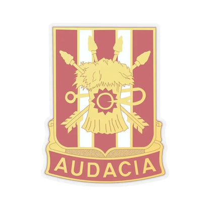 4th Artillery Regiment (U.S. Army) STICKER Vinyl Kiss-Cut Decal 4 Inch Transparent - The Sticker Space