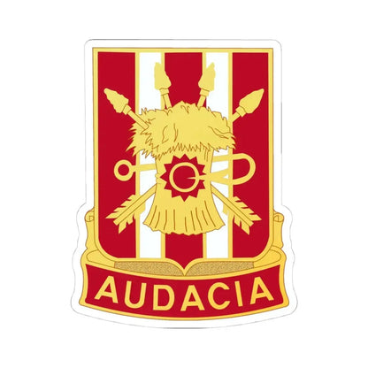 4th Artillery Regiment (U.S. Army) STICKER Vinyl Kiss-Cut Decal 4 Inch White - The Sticker Space