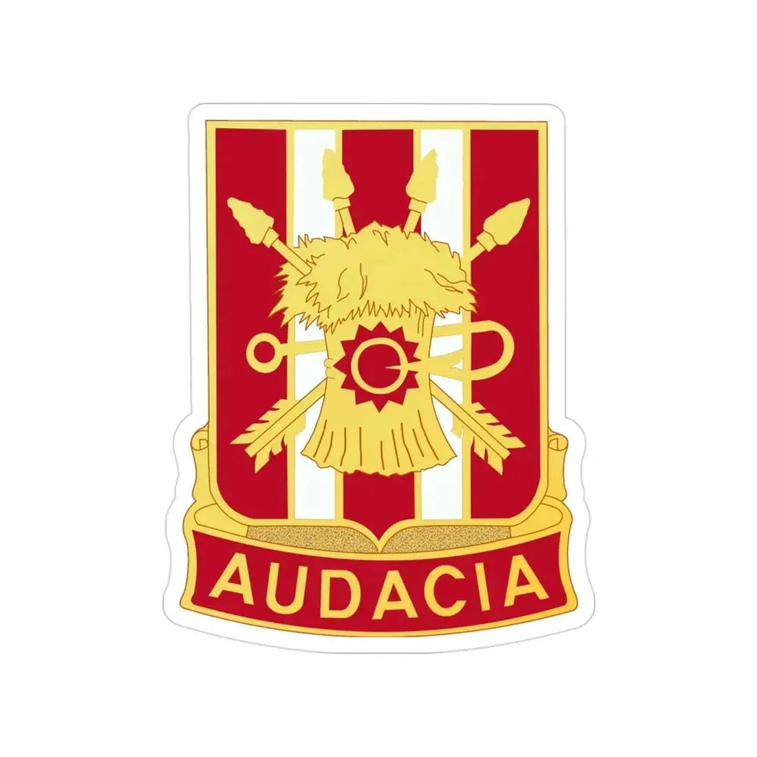 4th Artillery Regiment (U.S. Army) Transparent STICKER Die-Cut Vinyl Decal 3 Inch - The Sticker Space