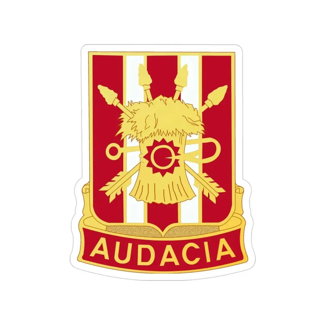 4th Artillery Regiment (U.S. Army) Transparent STICKER Die-Cut Vinyl Decal - The Sticker Space