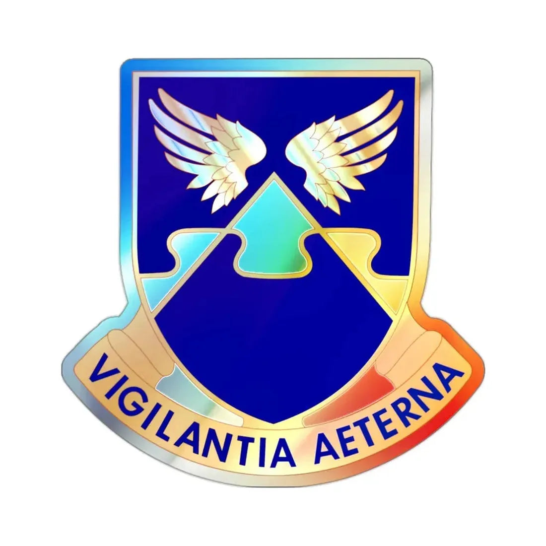 4th Combat Aviation Brigade (U.S. Army) Holographic STICKER Die-Cut Vinyl Decal - The Sticker Space