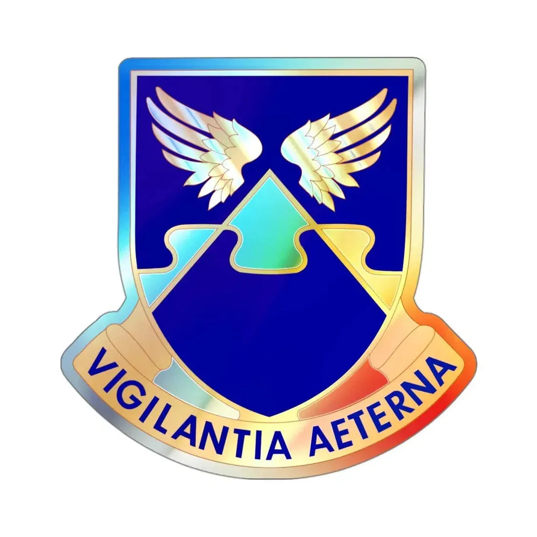 4th Combat Aviation Brigade (U.S. Army) Holographic STICKER Die-Cut Vinyl Decal - The Sticker Space