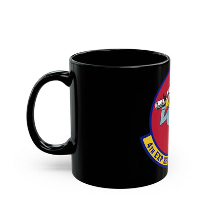 4th Expeditionary Reconnaissance Squadron (U.S. Air Force) Black Coffee Mug-The Sticker Space