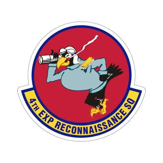 4th Expeditionary Reconnaissance Squadron (U.S. Air Force) STICKER Vinyl Die-Cut Decal 6 Inch - The Sticker Space