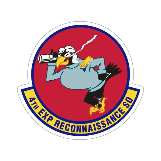 4th Expeditionary Reconnaissance Squadron (U.S. Air Force) STICKER Vinyl Die-Cut Decal 6 Inch - The Sticker Space