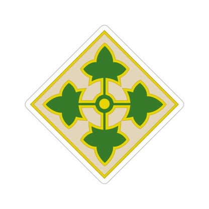 4th Infantry Division (U.S. Army) STICKER Vinyl Die-Cut Decal-2 Inch-The Sticker Space