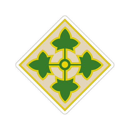 4th Infantry Division (U.S. Army) STICKER Vinyl Die-Cut Decal-4 Inch-The Sticker Space