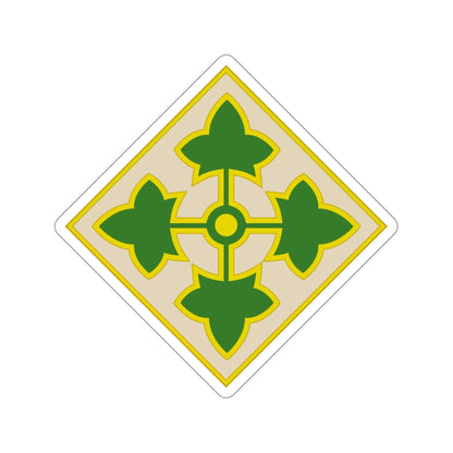 4th Infantry Division (U.S. Army) STICKER Vinyl Die-Cut Decal-5 Inch-The Sticker Space