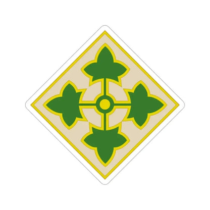 4th Infantry Division (U.S. Army) STICKER Vinyl Die-Cut Decal 2 Inch - The Sticker Space