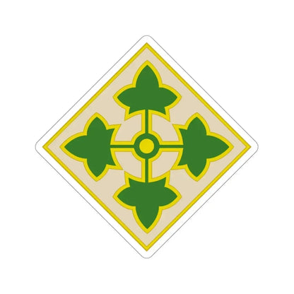 4th Infantry Division (U.S. Army) STICKER Vinyl Die-Cut Decal 3 Inch - The Sticker Space