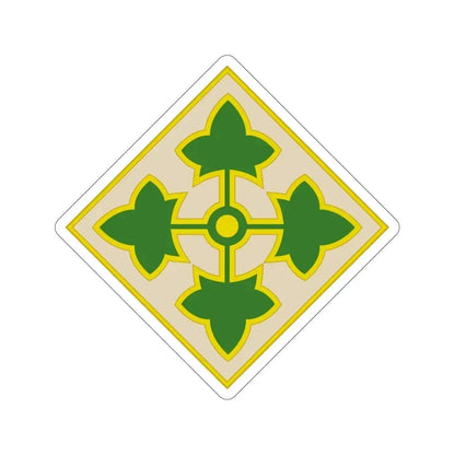 4th Infantry Division (U.S. Army) STICKER Vinyl Die-Cut Decal 5 Inch - The Sticker Space