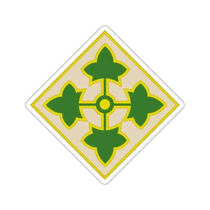 4th Infantry Division (U.S. Army) STICKER Vinyl Die-Cut Decal 6 Inch - The Sticker Space