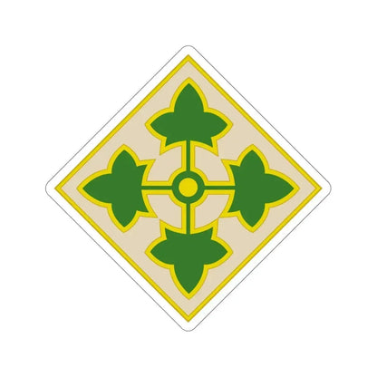 4th Infantry Division (U.S. Army) STICKER Vinyl Die-Cut Decal - The Sticker Space