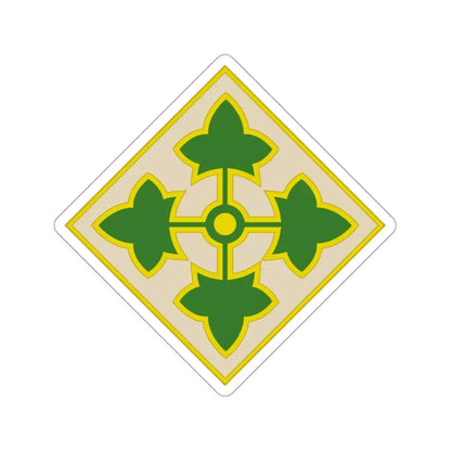 4th Infantry Division (U.S. Army) STICKER Vinyl Die-Cut Decal - The Sticker Space