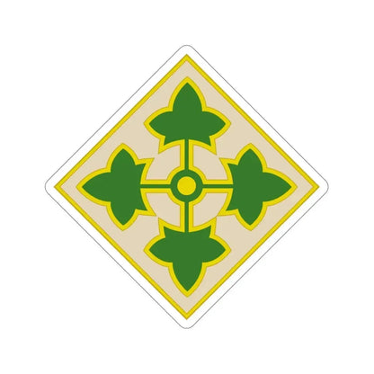 4th Infantry Division (U.S. Army) STICKER Vinyl Die-Cut Decal - The Sticker Space
