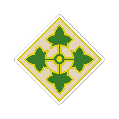 4th Infantry Division (U.S. Army) STICKER Vinyl Die-Cut Decal - The Sticker Space