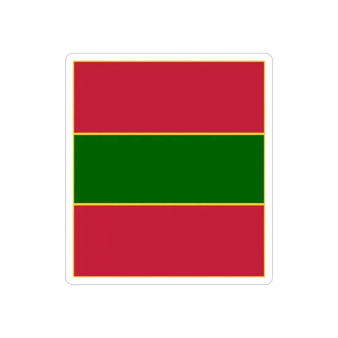 4th Infantry Regiment (U.S. Army) REVERSE PRINT Transparent Die-Cut STICKER 6 Inch Die-Cut Transparent - The Sticker Space