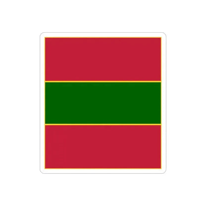 4th Infantry Regiment (U.S. Army) REVERSE PRINT Transparent Die-Cut STICKER 6 Inch Die-Cut Transparent - The Sticker Space