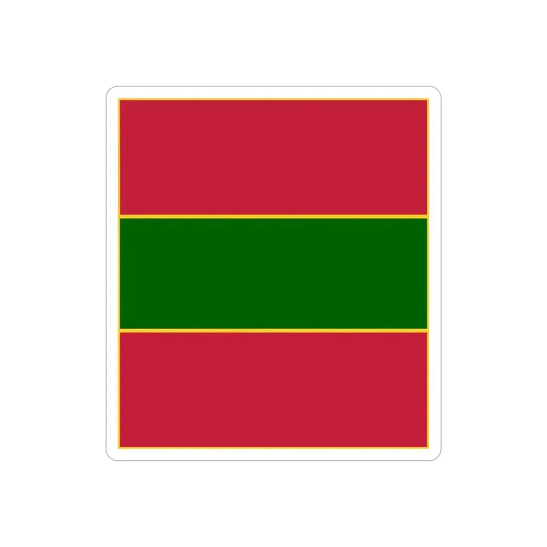 4th Infantry Regiment (U.S. Army) REVERSE PRINT Transparent Die-Cut STICKER - The Sticker Space