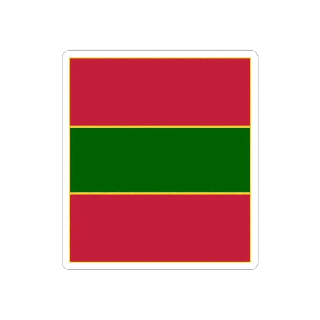 4th Infantry Regiment (U.S. Army) REVERSE PRINT Transparent Die-Cut STICKER - The Sticker Space