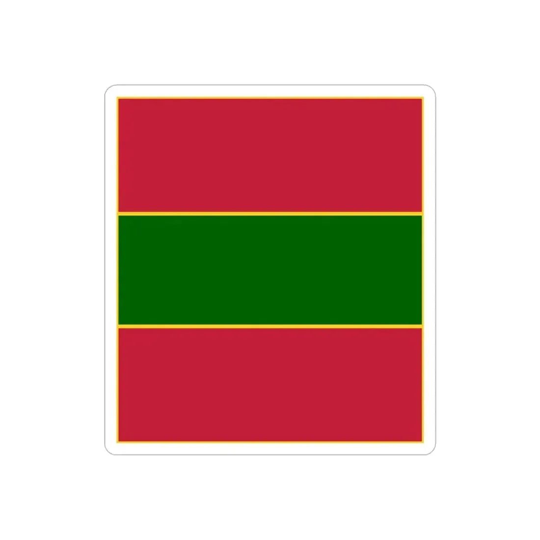 4th Infantry Regiment (U.S. Army) REVERSE PRINT Transparent Die-Cut STICKER - The Sticker Space