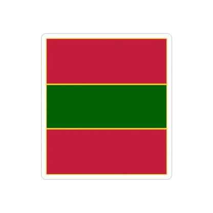 4th Infantry Regiment (U.S. Army) REVERSE PRINT Transparent Die-Cut STICKER - The Sticker Space