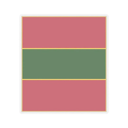 4th Infantry Regiment (U.S. Army) STICKER Vinyl Kiss-Cut Decal 4 Inch Transparent - The Sticker Space