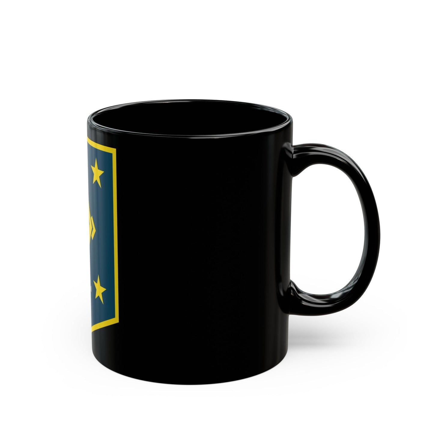 4th Maneuver Enhancement Brigade (U.S. Army) Black Coffee Mug-The Sticker Space