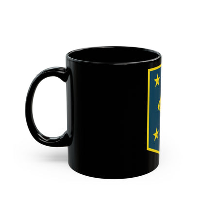 4th Maneuver Enhancement Brigade (U.S. Army) Black Coffee Mug-The Sticker Space