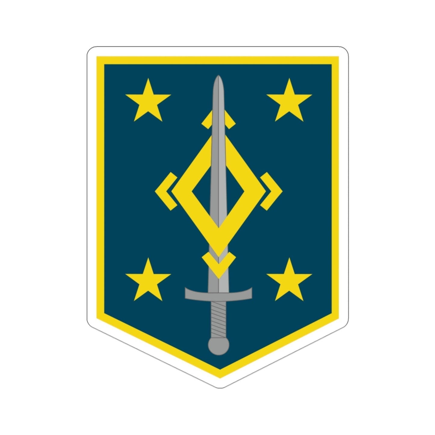 4th Maneuver Enhancement Brigade (U.S. Army) STICKER Vinyl Die-Cut Decal-3 Inch-The Sticker Space