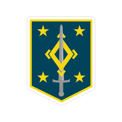 4th Maneuver Enhancement Brigade (U.S. Army) Transparent STICKER Die-Cut Vinyl Decal-3 Inch-The Sticker Space