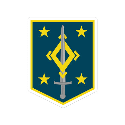 4th Maneuver Enhancement Brigade (U.S. Army) Transparent STICKER Die-Cut Vinyl Decal-6 Inch-The Sticker Space