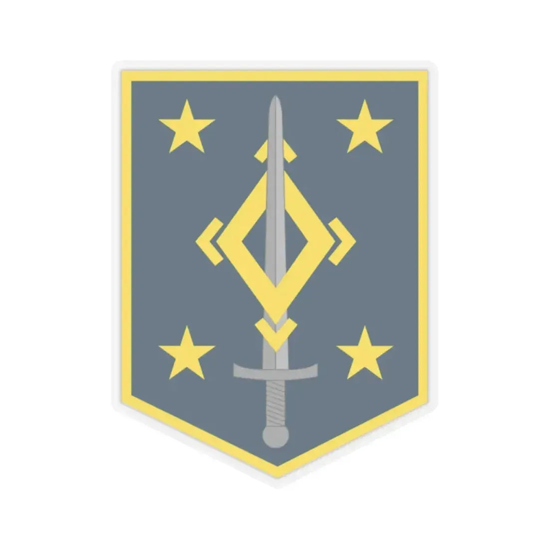 4th Maneuver Enhancement Brigade (U.S. Army) STICKER Vinyl Kiss-Cut Decal 2 Inch Transparent - The Sticker Space