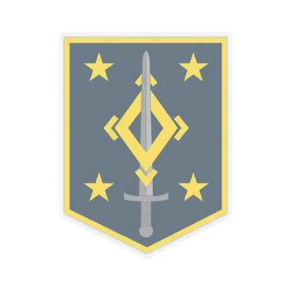 4th Maneuver Enhancement Brigade (U.S. Army) STICKER Vinyl Kiss-Cut Decal 3 Inch Transparent - The Sticker Space