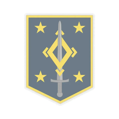 4th Maneuver Enhancement Brigade (U.S. Army) STICKER Vinyl Kiss-Cut Decal 4 Inch Transparent - The Sticker Space