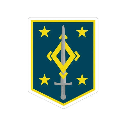 4th Maneuver Enhancement Brigade (U.S. Army) Transparent STICKER Die-Cut Vinyl Decal 4 Inch - The Sticker Space