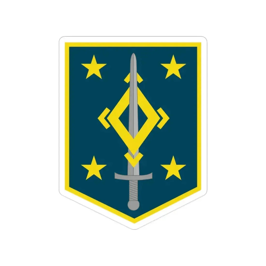 4th Maneuver Enhancement Brigade (U.S. Army) Transparent STICKER Die-Cut Vinyl Decal - The Sticker Space