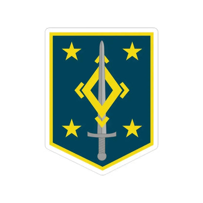 4th Maneuver Enhancement Brigade (U.S. Army) Transparent STICKER Die-Cut Vinyl Decal - The Sticker Space