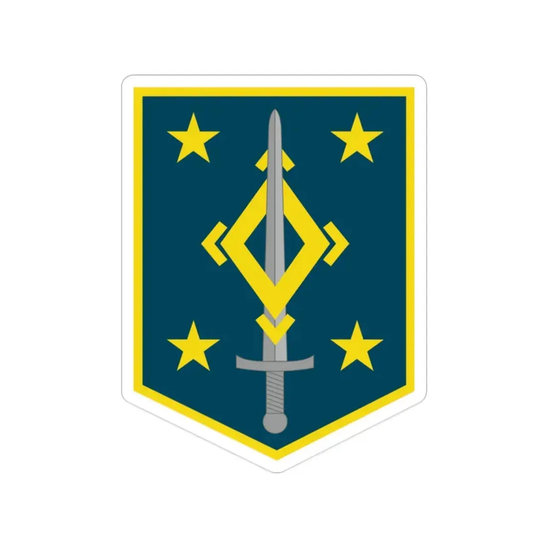 4th Maneuver Enhancement Brigade (U.S. Army) Transparent STICKER Die-Cut Vinyl Decal - The Sticker Space