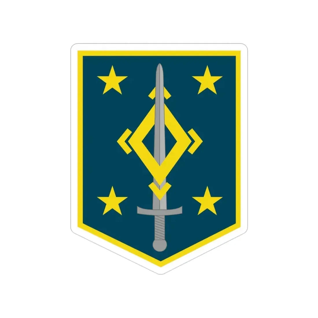 4th Maneuver Enhancement Brigade (U.S. Army) Transparent STICKER Die-Cut Vinyl Decal - The Sticker Space