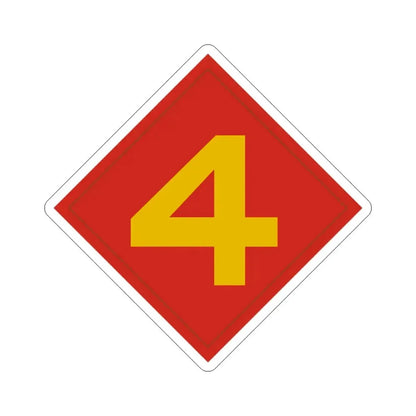 4th Marine (USMC) STICKER Vinyl Die-Cut Decal - The Sticker Space