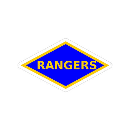 4th Ranger Battalion (U.S. Army) Transparent STICKER Die-Cut Vinyl Decal-3 Inch-The Sticker Space