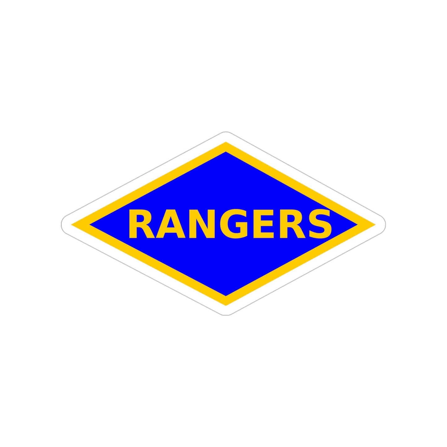 4th Ranger Battalion (U.S. Army) Transparent STICKER Die-Cut Vinyl Decal-5 Inch-The Sticker Space