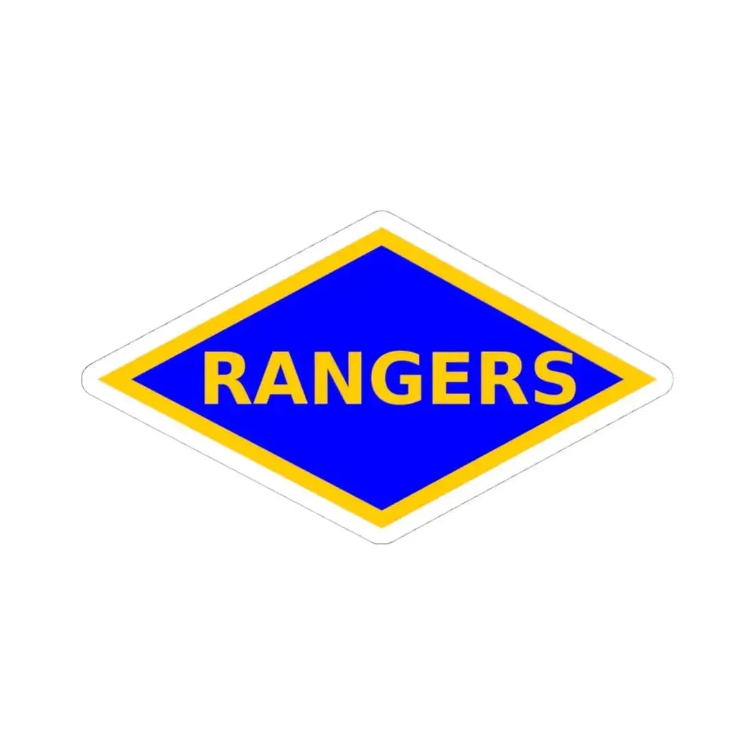 4th Ranger Battalion (U.S. Army) STICKER Vinyl Kiss-Cut Decal 4 Inch White - The Sticker Space