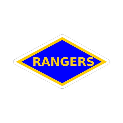 4th Ranger Battalion (U.S. Army) STICKER Vinyl Kiss-Cut Decal 4 Inch White - The Sticker Space