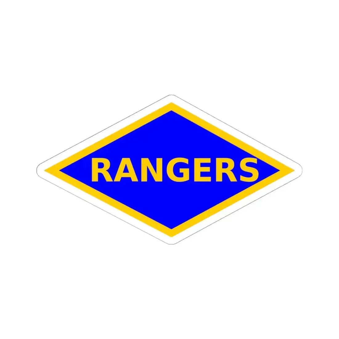 4th Ranger Battalion (U.S. Army) STICKER Vinyl Kiss-Cut Decal 6 Inch White - The Sticker Space