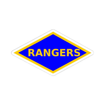4th Ranger Battalion (U.S. Army) STICKER Vinyl Kiss-Cut Decal 6 Inch White - The Sticker Space